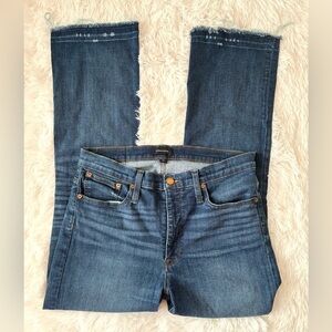 J. Crew Billie Demi Boot Crop Jeans